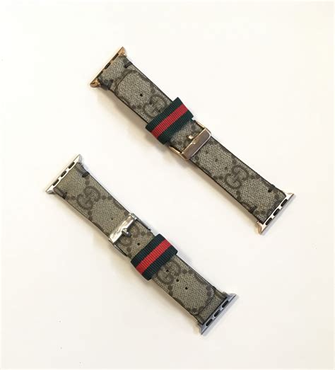 Upcycled Gucci Watch Band Apple 